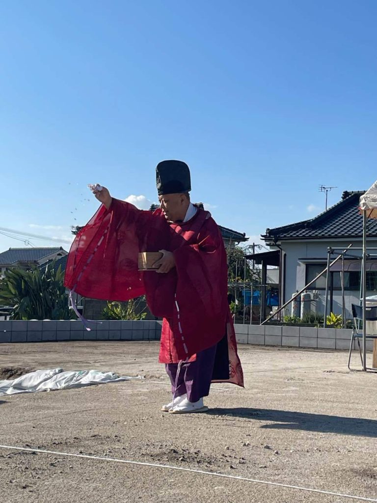 串木野　H邸地鎮祭